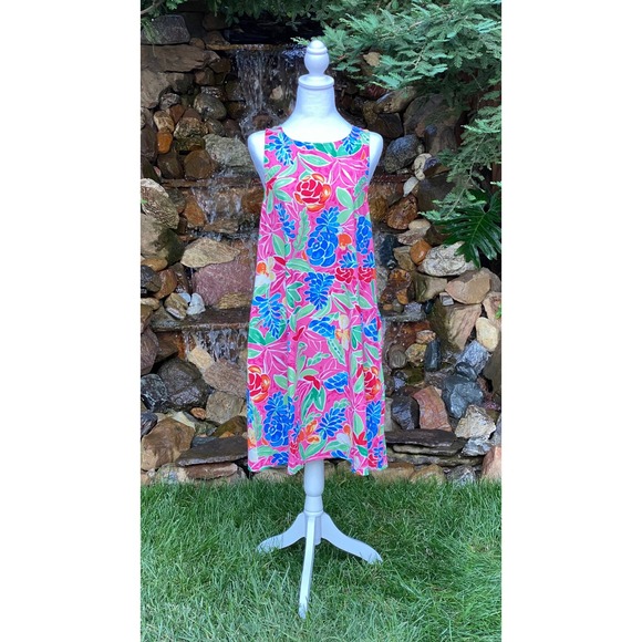Banana Boat Dresses & Skirts - Banana Boat Sundress Size Medium New UPF 50+ Pink Floral Swing Dress BB827